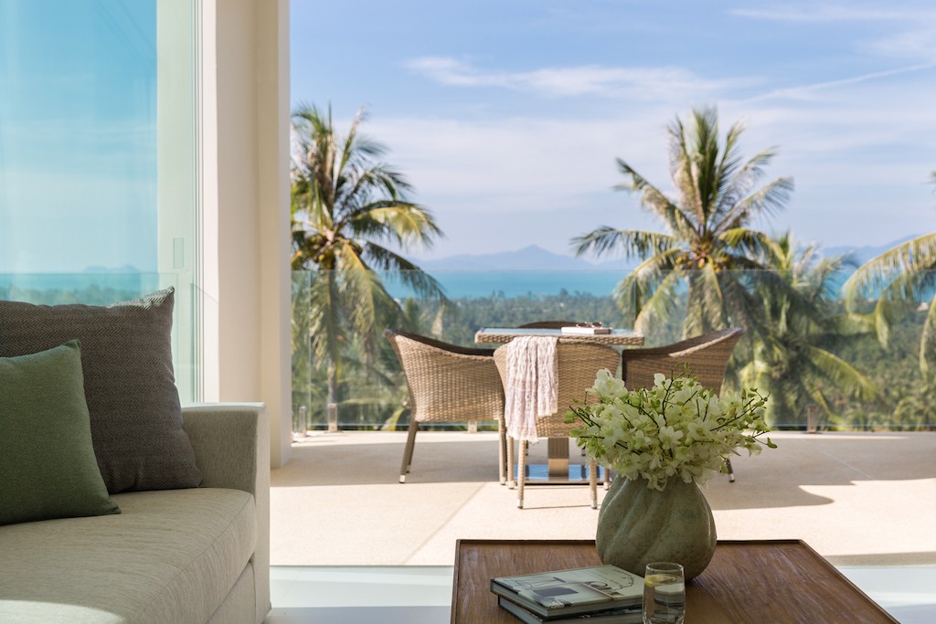 Azur Koh Samui Apartment Living View