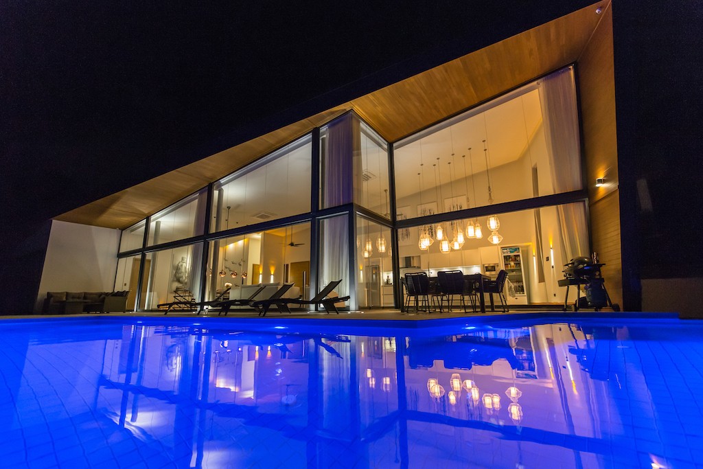 Azur Villa At Night