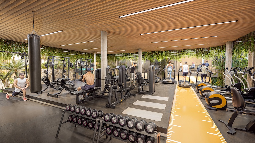 Azura Two Bedroom Apartments Gym