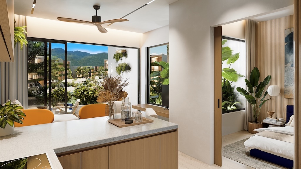 Azura Two-Bedroom Apartments Interior