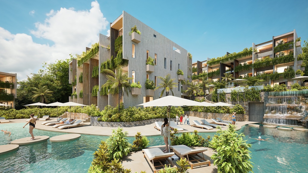 Azura Two Bedroom Apartments Communal Area