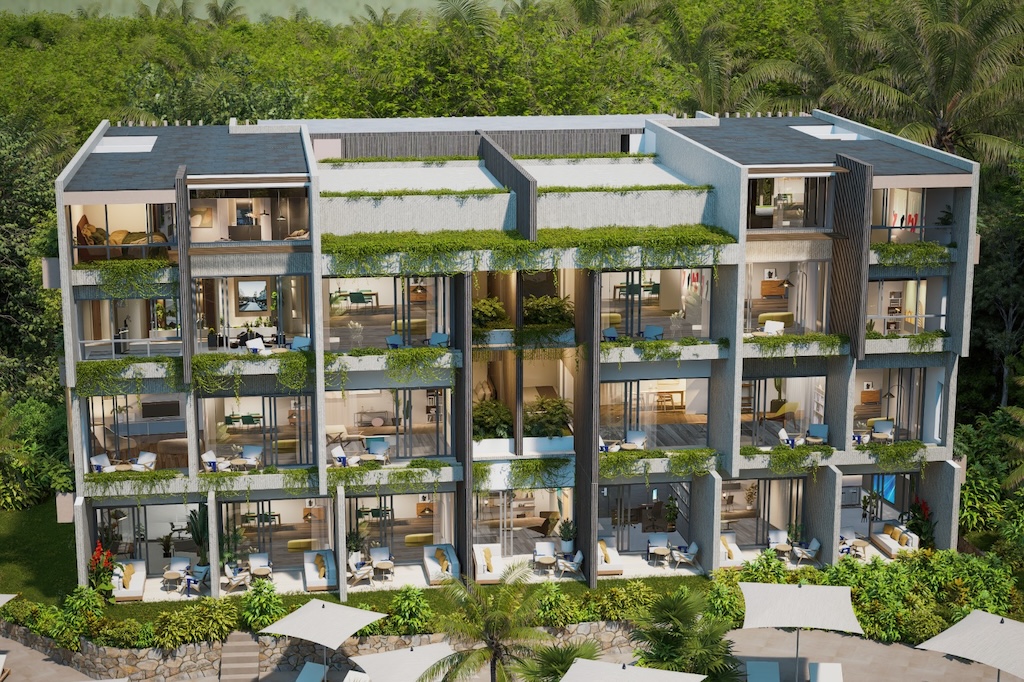 Azura Two-Bedroom Apartments Exterior