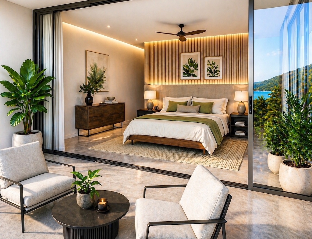 Azure 6 Villas Bedroom