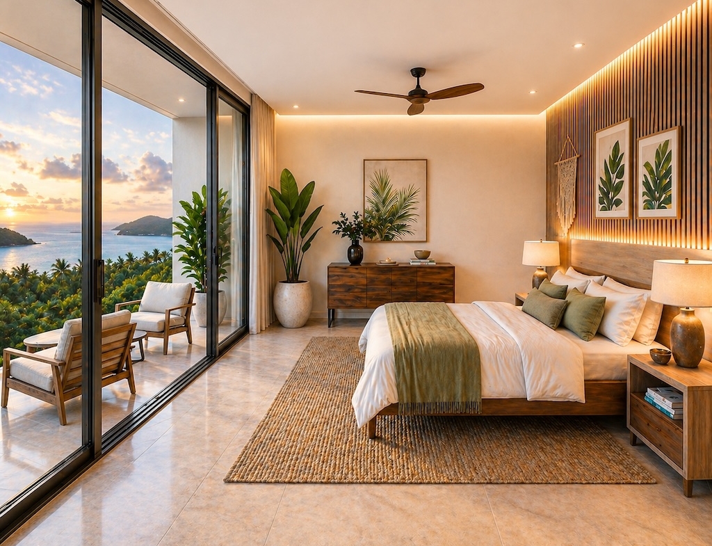 Azure 6 Villas Bedroom