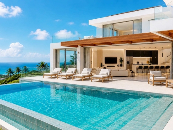 Azure 6 Villas Exterior Pool