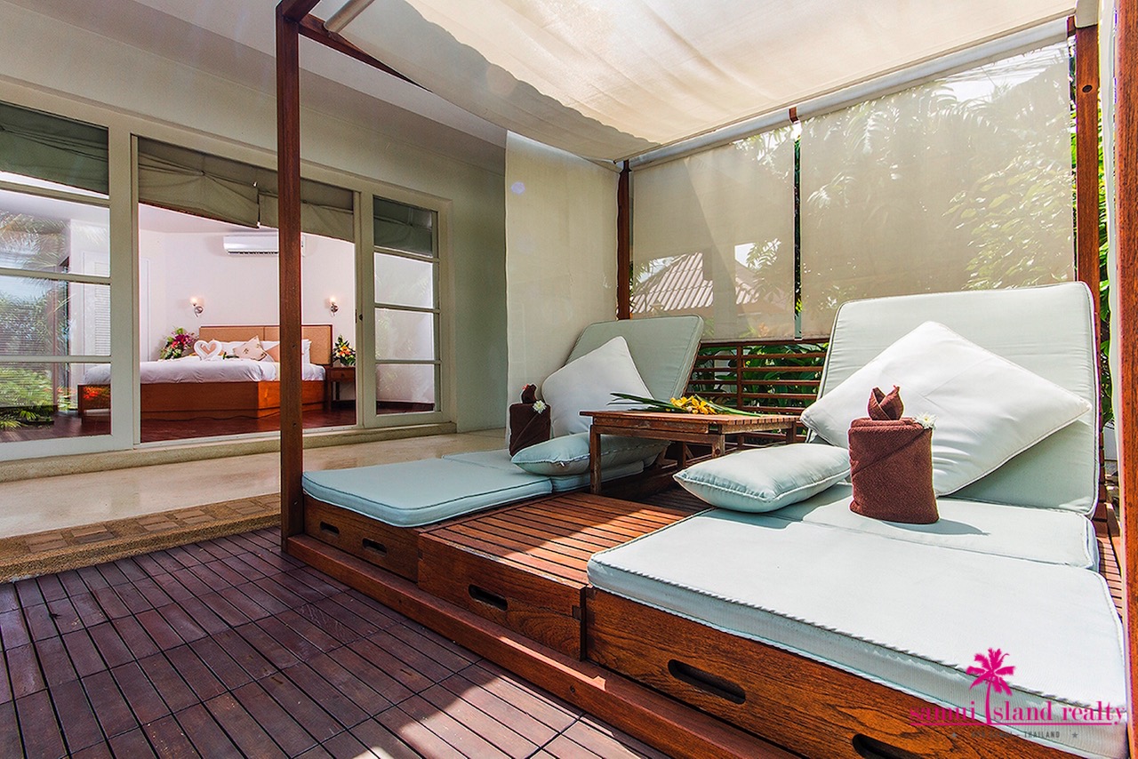 Baan Arun Villa For Rent Koh Samui Baan Arun Terrace Day Beds