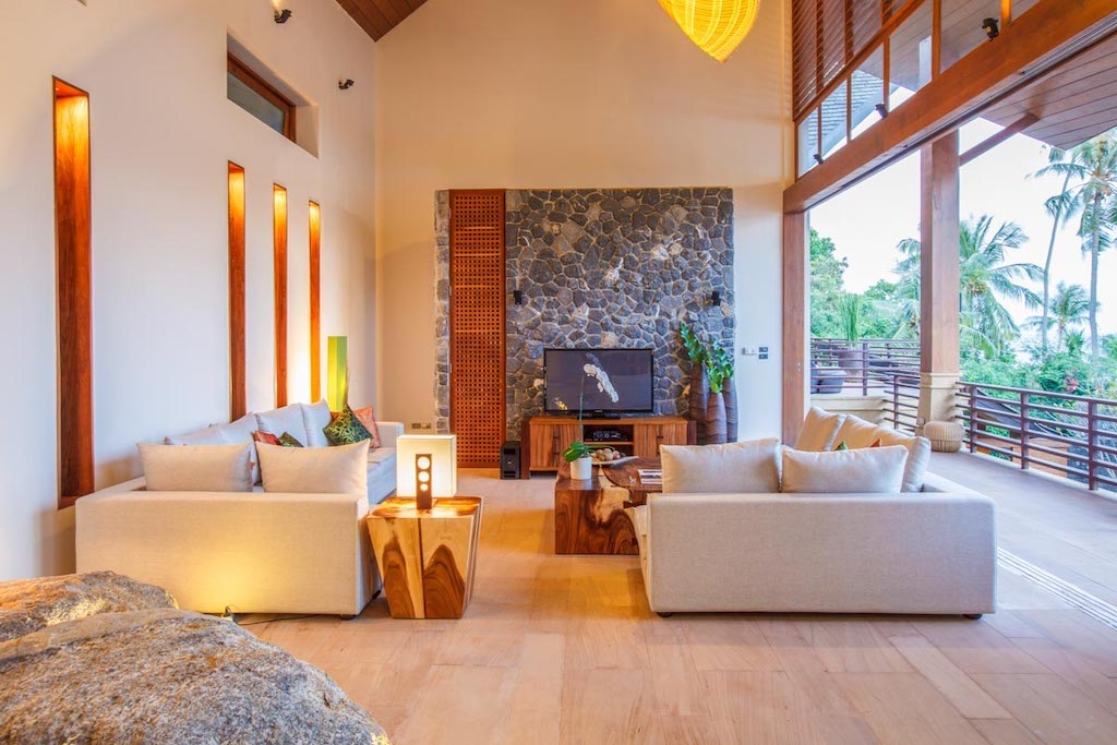 Baan Hinyai Koh Samui Living area