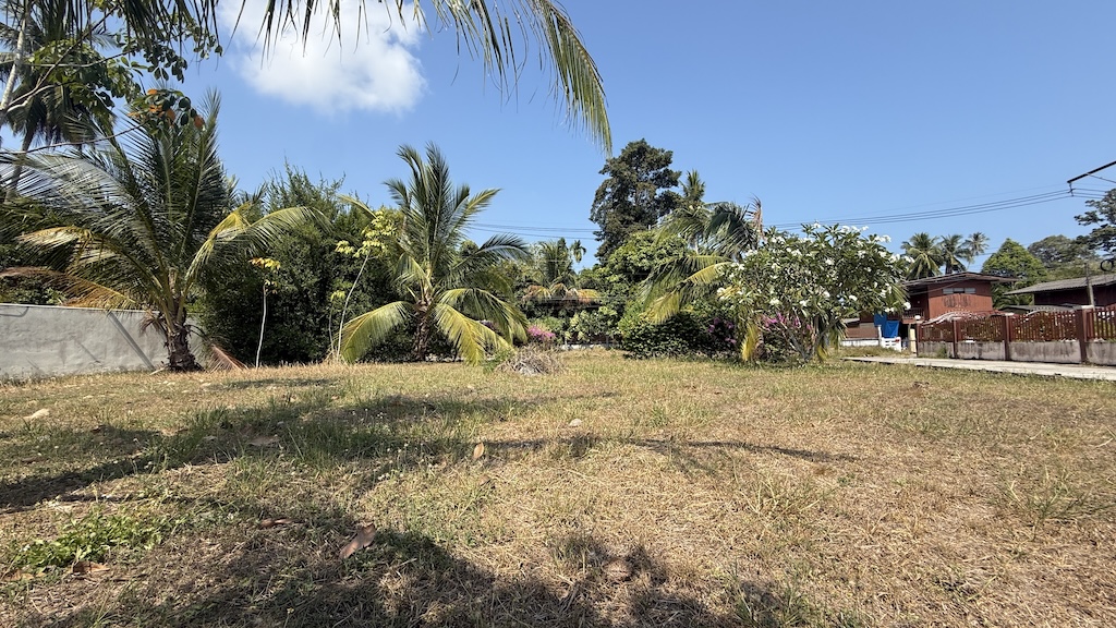 Baan Kao Land Plot For Sale In Koh Samui