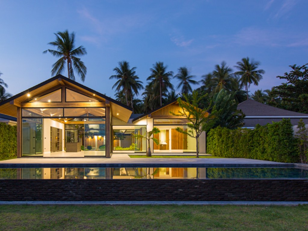 Baan Talay Beach Villas At Night