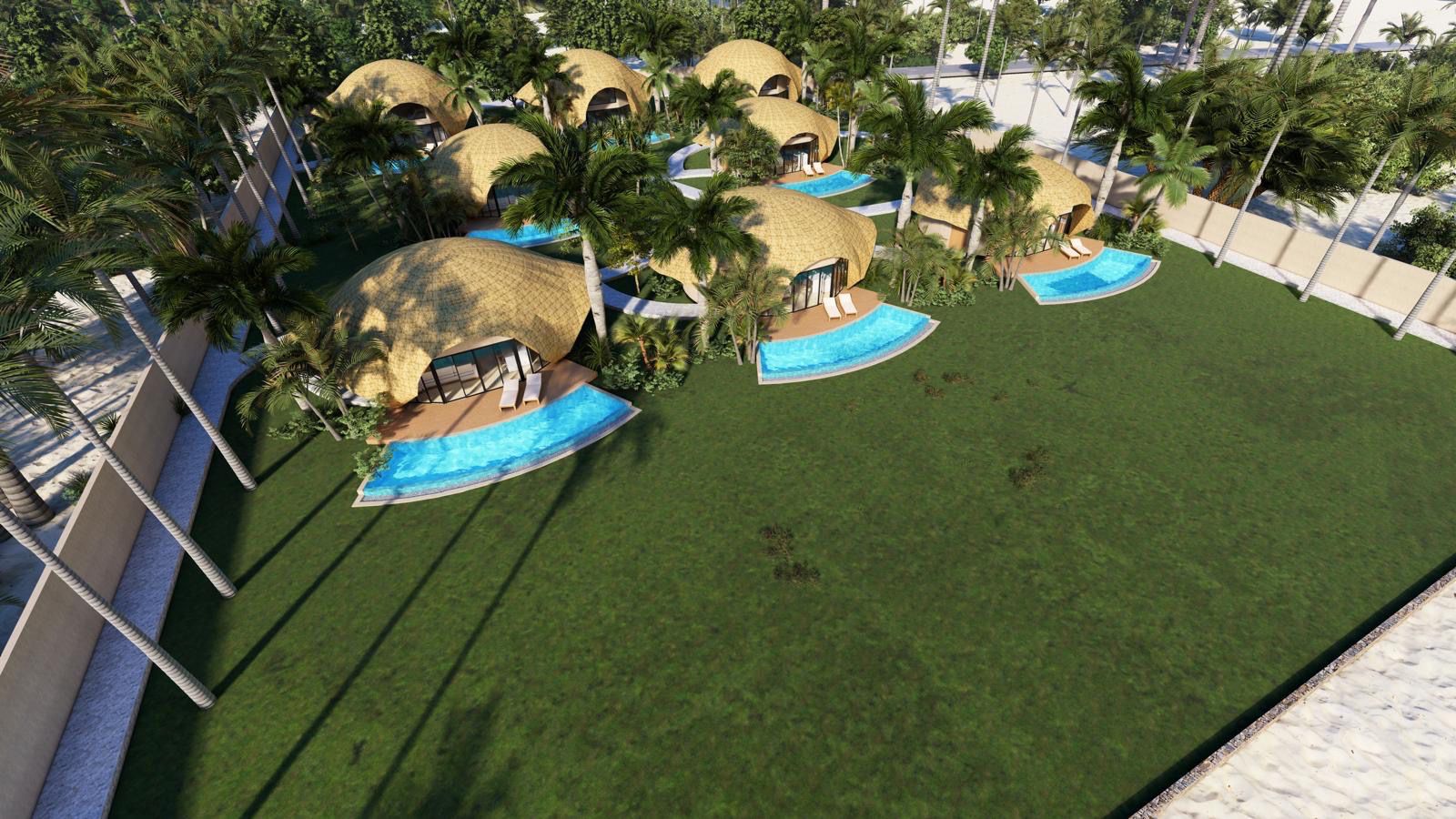 Bahagia Beach Villas Koh Samui Bahagia Beach Villas Koh Samui Aerial
