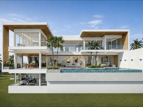 Ban Tai Sea View Villa Exterior