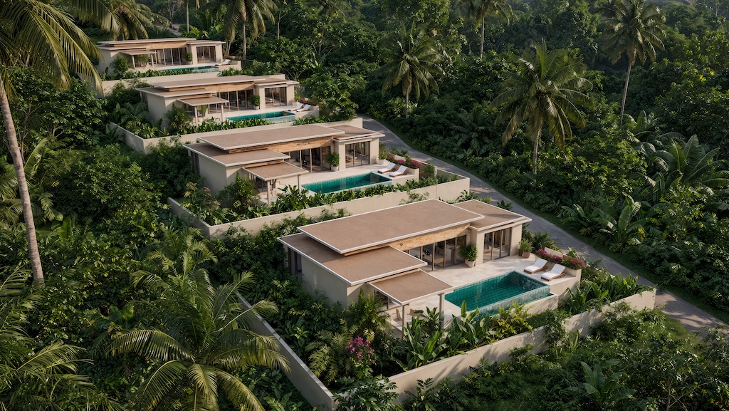 Ban Tai Villas For Sale Site Render