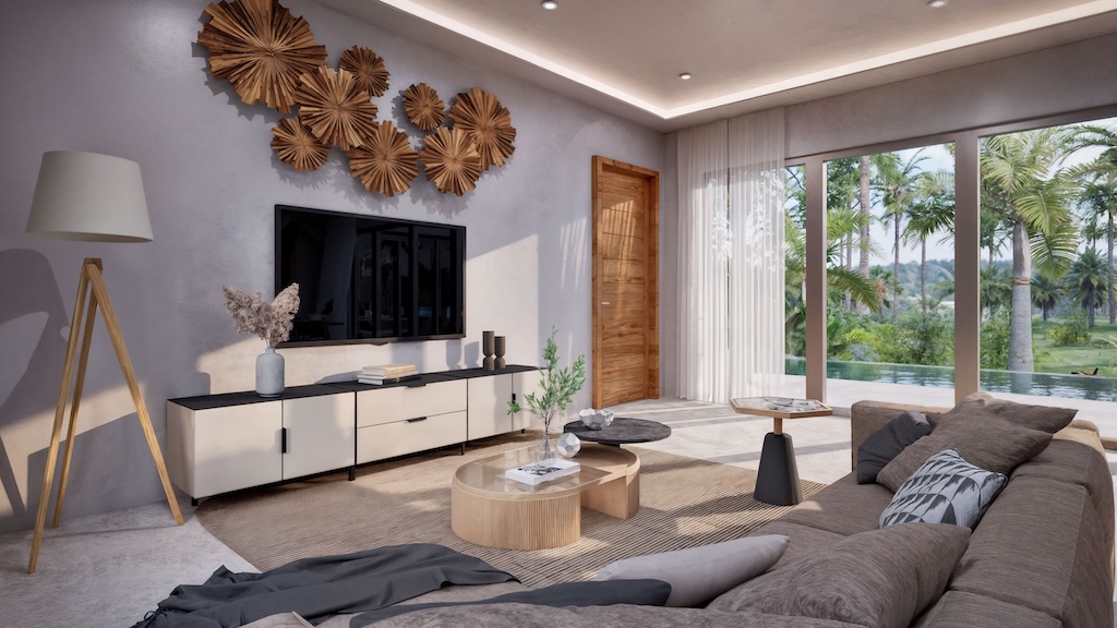 Ban Tai Villas For Sale Living Area