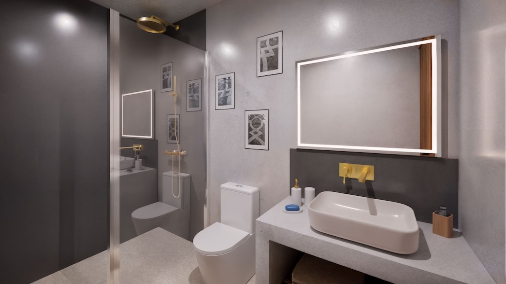 Ban Tai Villas For Sale Bathroom