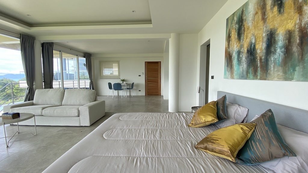 Bang Po sea View Apartment Bed