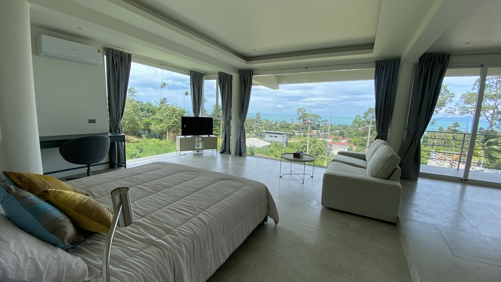 Bang Po Sea View Apartment Bedroom