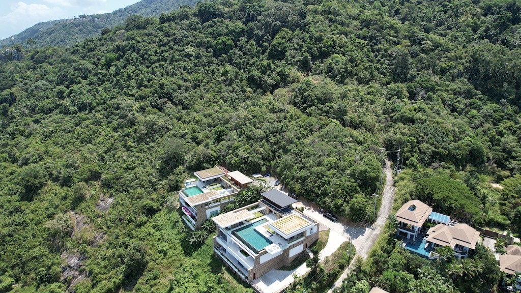 Bang Po Sea View Land For Sale Aerial