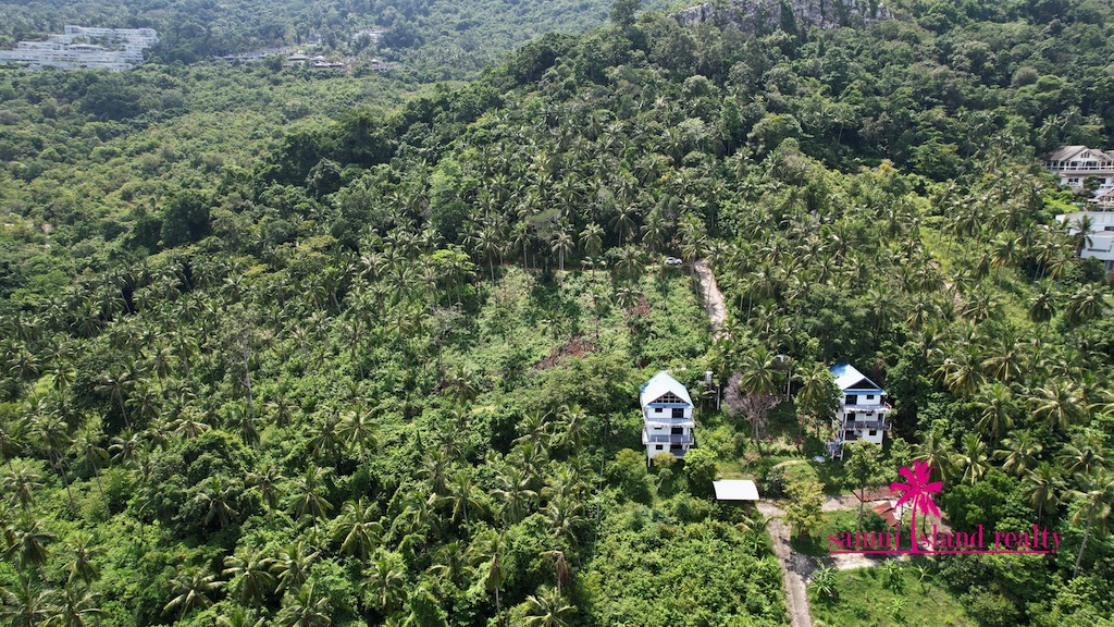 Bang Po Sea View Plot Aerial Image