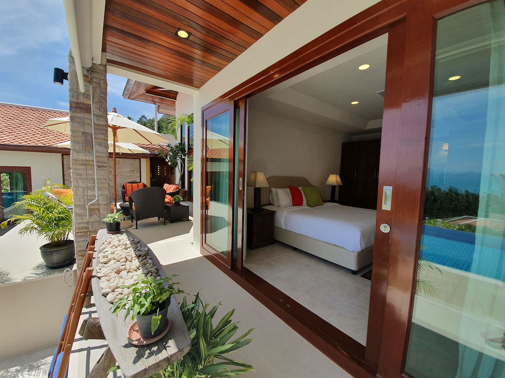 Bang Po Sea View Property Bedroom Doors