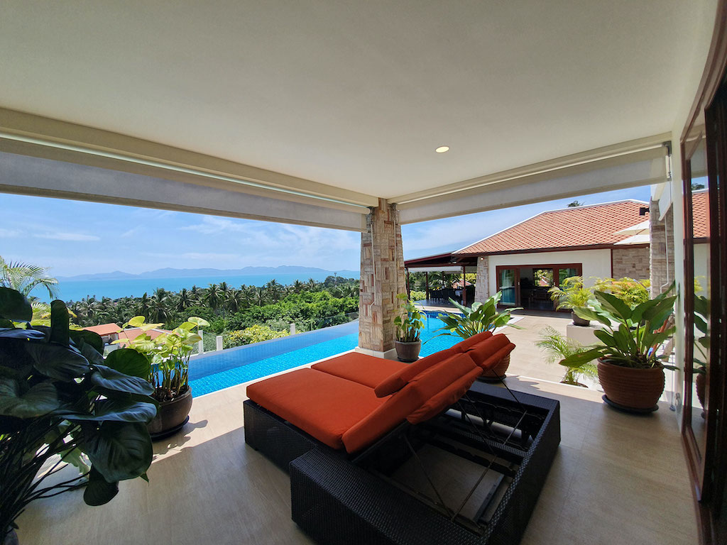 Bang Po Sea View Property Covered Terrace