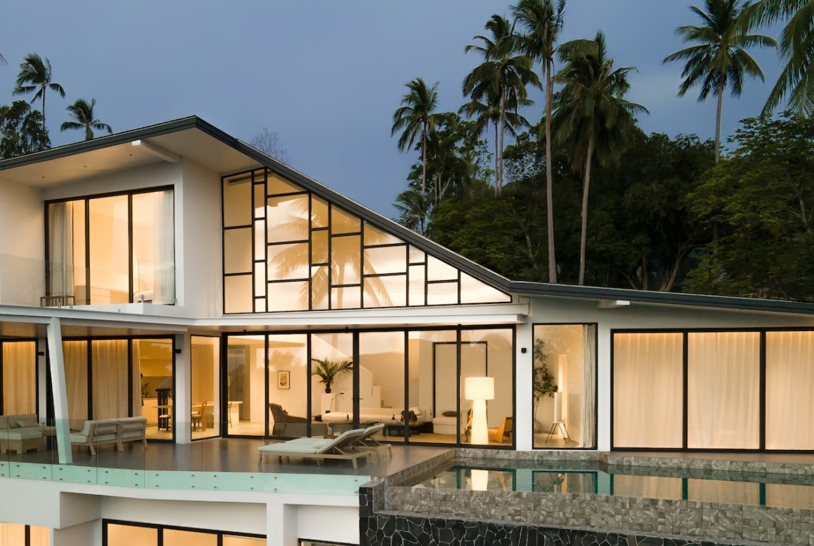 Bang Po Sea View Villa Exterior