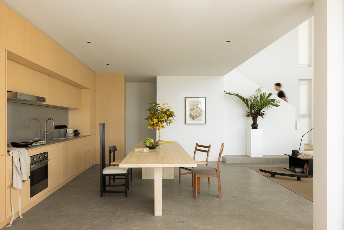 Bang Po Sea View Villa Kitchen