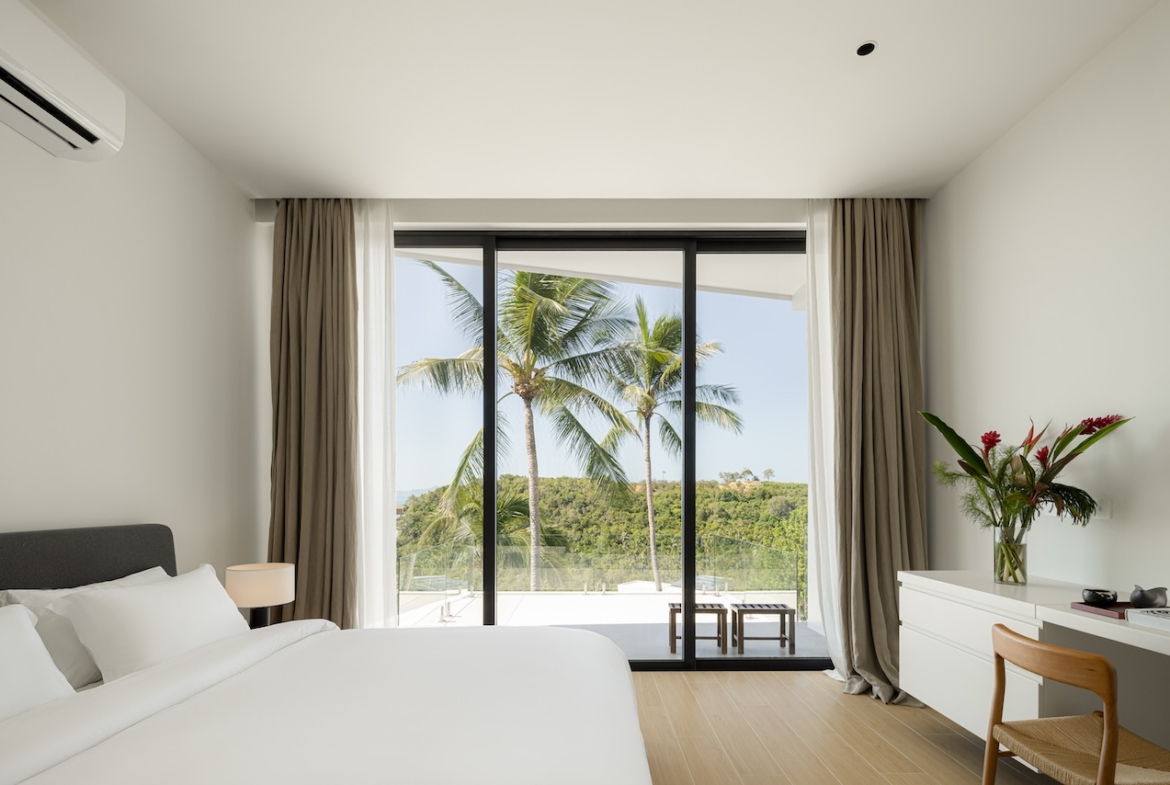 Bang Po Sea View Villa Bedroom