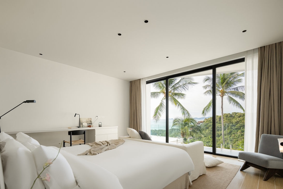 Bang Po Sea View Villa Bedroom