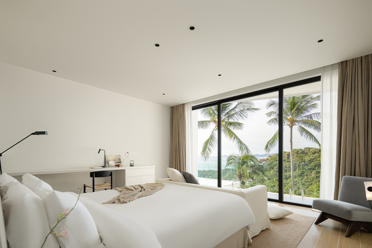 Bang Po Sea View Villa Bedroom