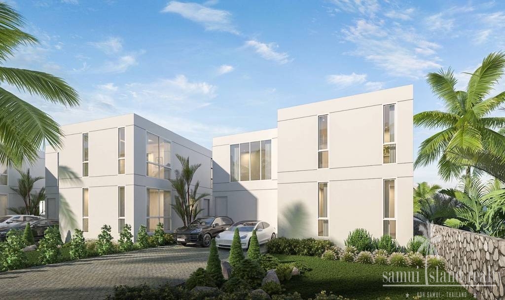Bang Po Sea View Villas Koh Samui Rear Rendering