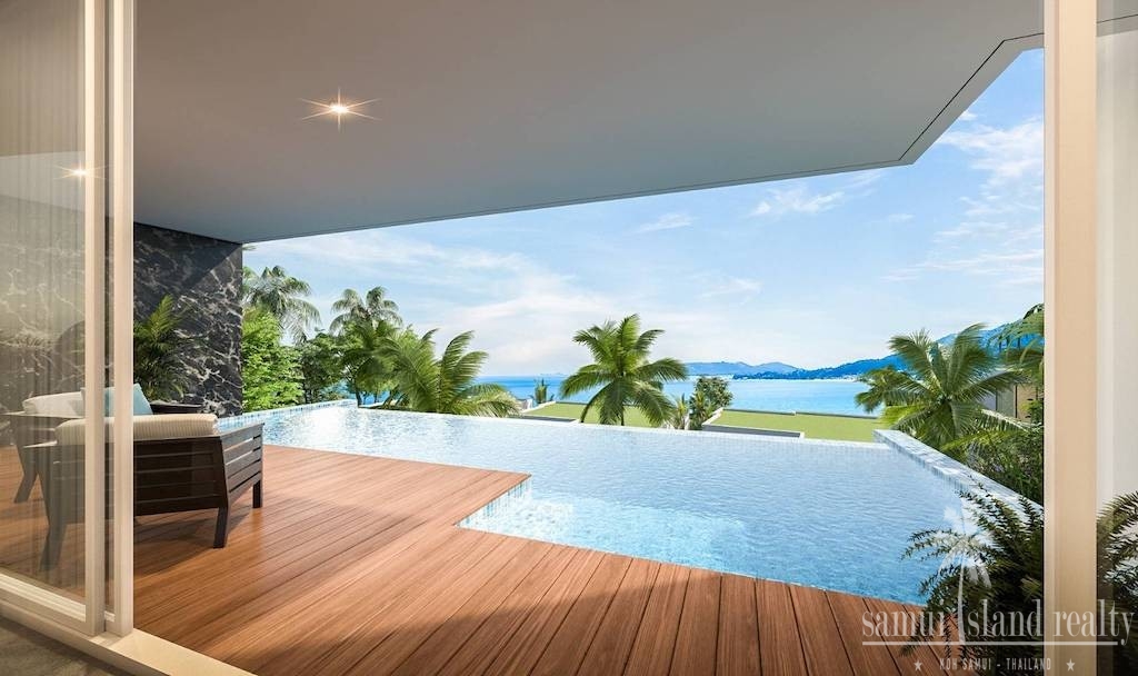Bang Po Sea View Villas Koh Samui Pool