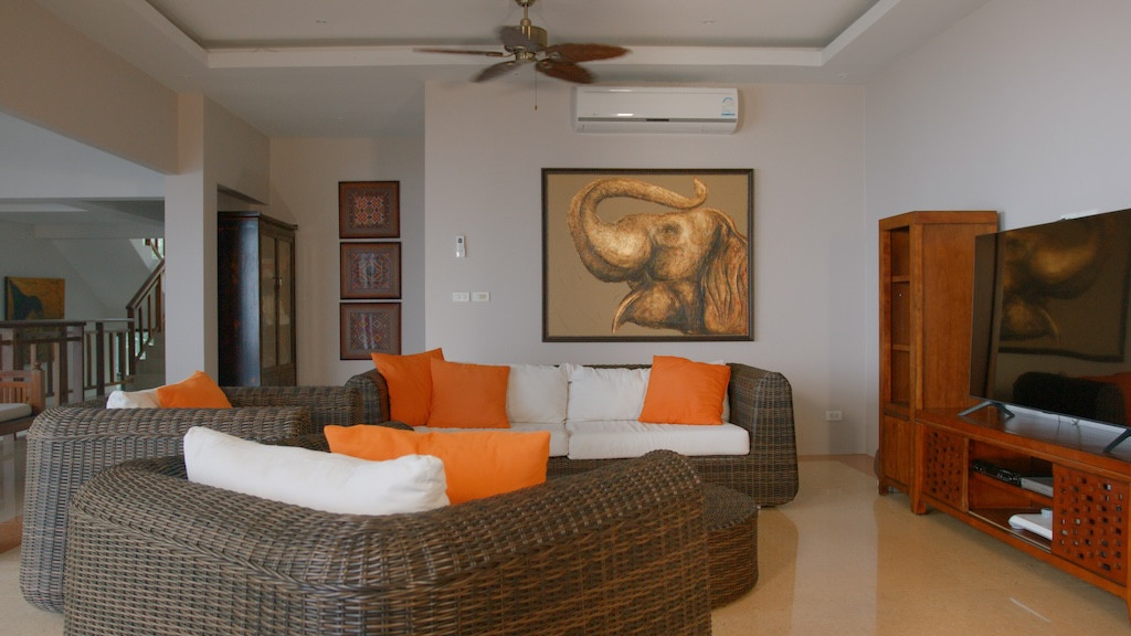 Bang Po Villa For Sale Lower Lounge
