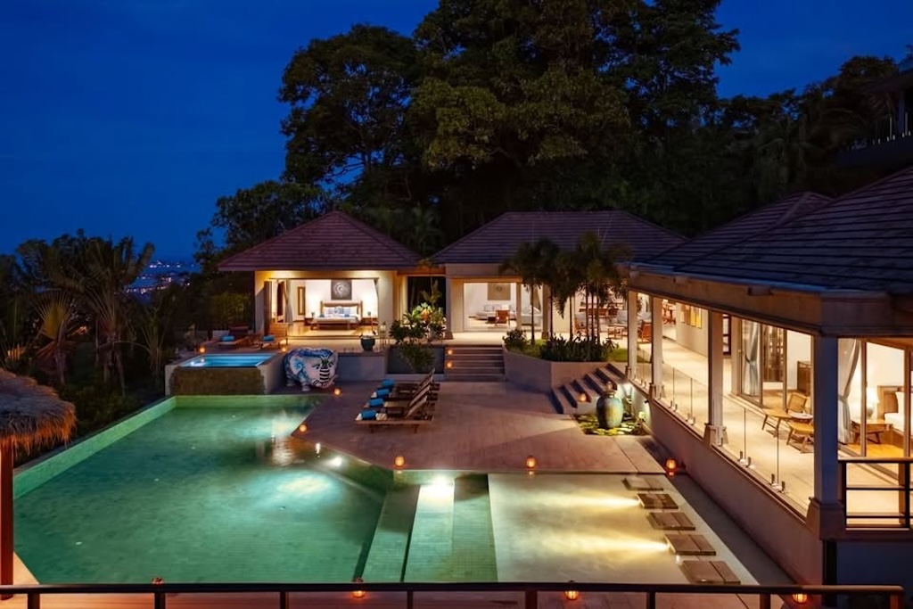 Bang Por Ocean View Property Night