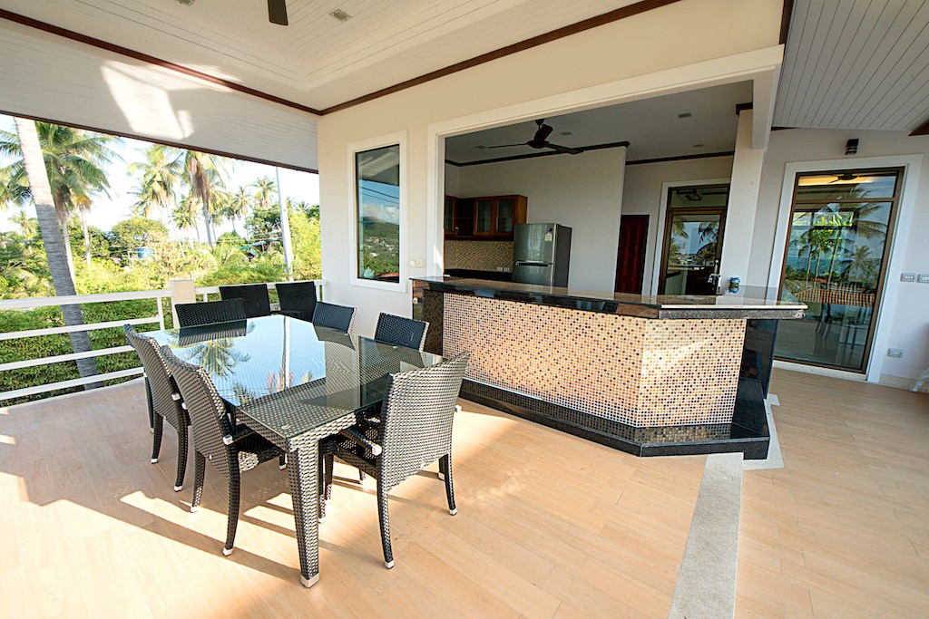 Bang Rak Koh Samui Villa Outdoor Dining