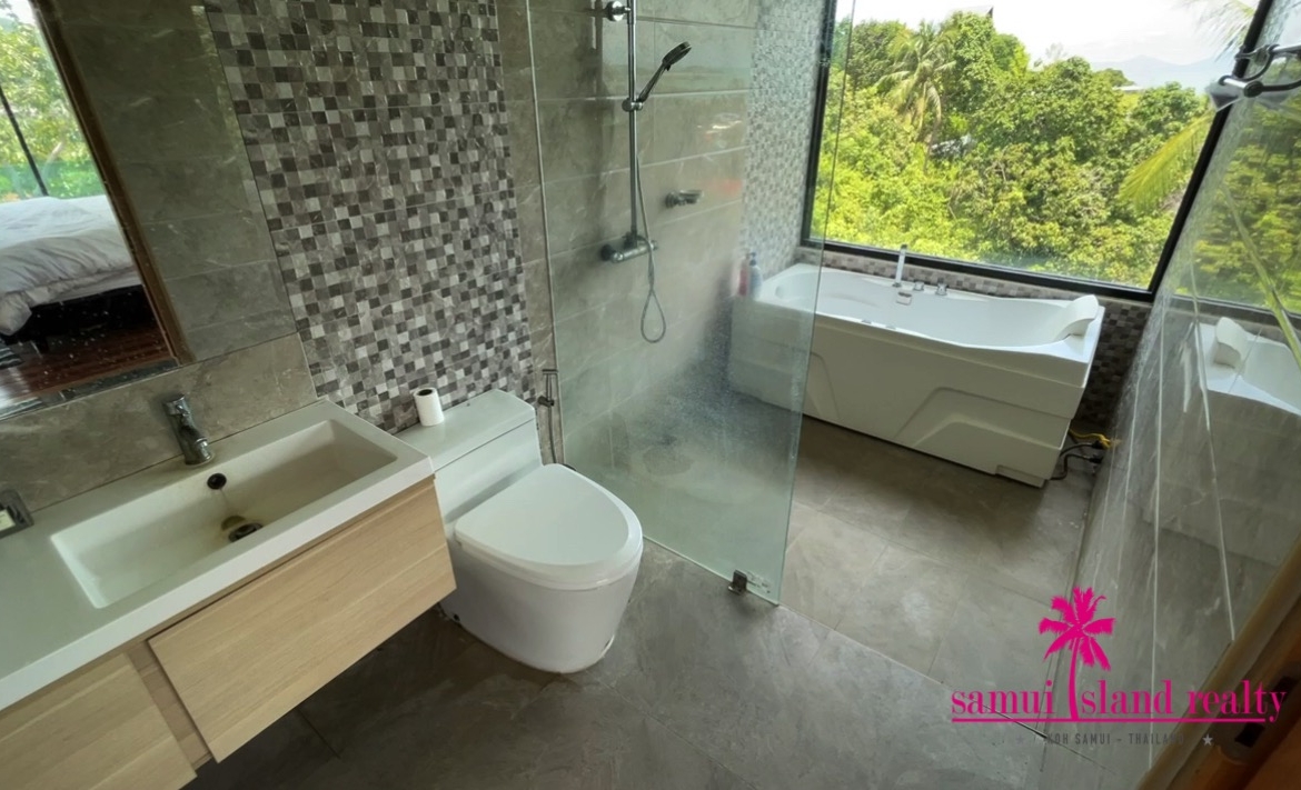 Bang Rak Sea View Villa Bathroom
