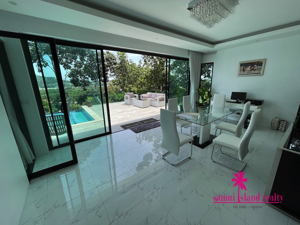 Bang Rak Sea View Villa Dining Area