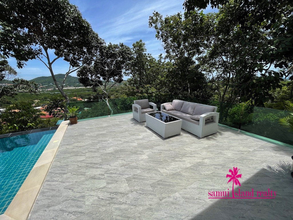 Bang Rak Sea View Villa Terrace Seating