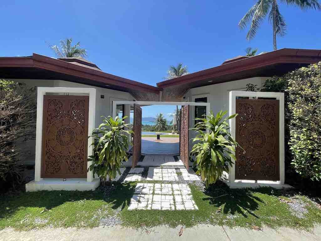 Bang Rak Villa Koh Samui Entrance