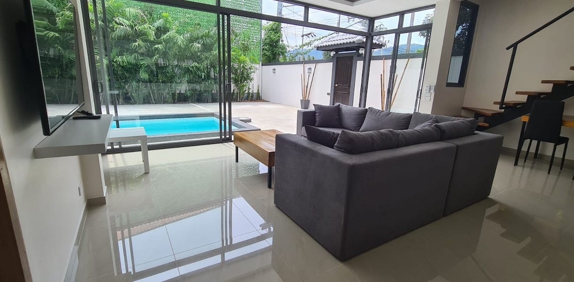Bangrak Property Koh Samui Living Space