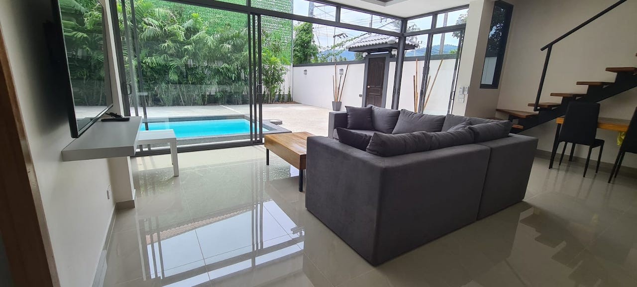 Bangrak Property Koh Samui Living Space