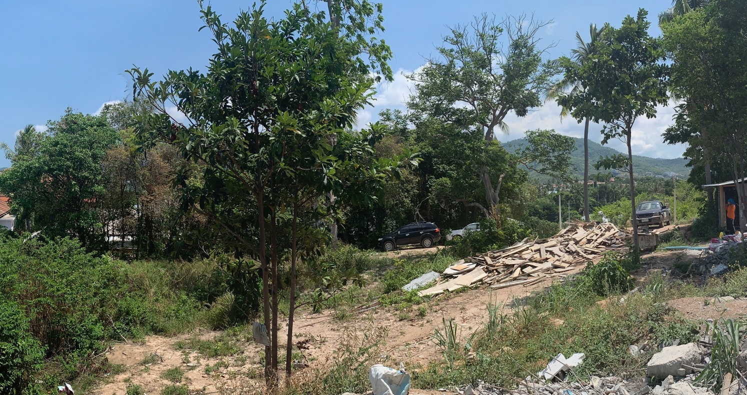 Bangrak Sea View Plot – image 2 Bangrak Sea View Plot – Land in Koh Samui (photo 2)