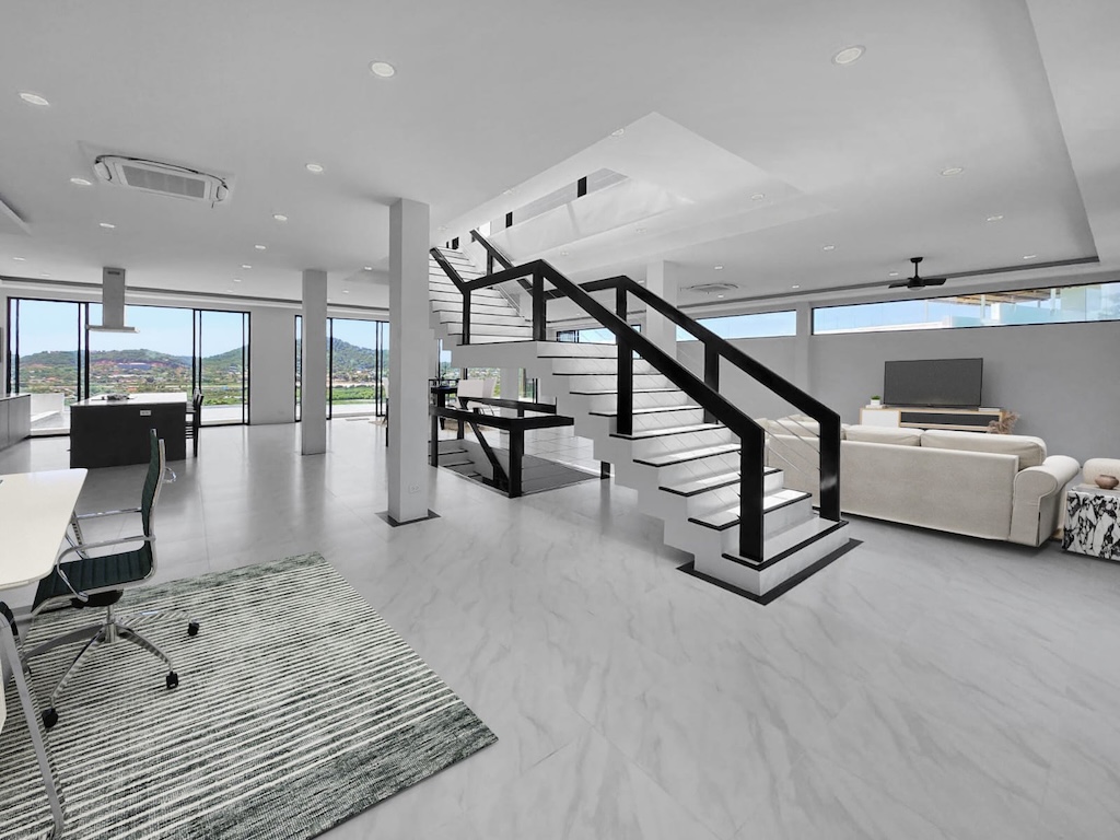 Bangrak Sea View Property Living Space