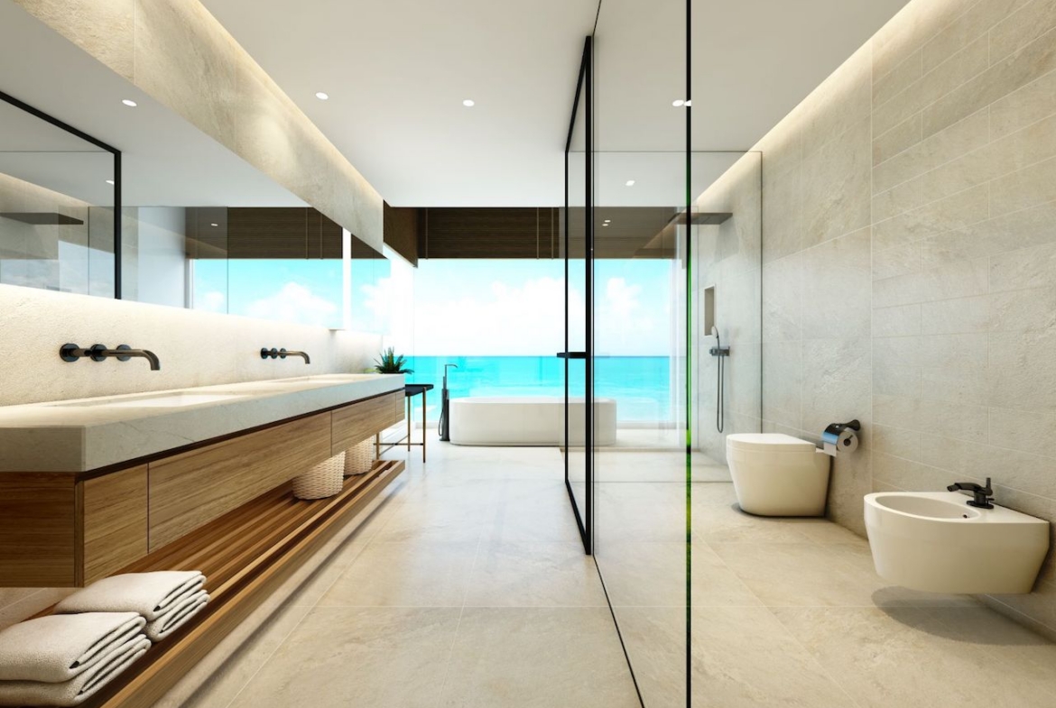 Bayview Estate Samui Master Bathroom