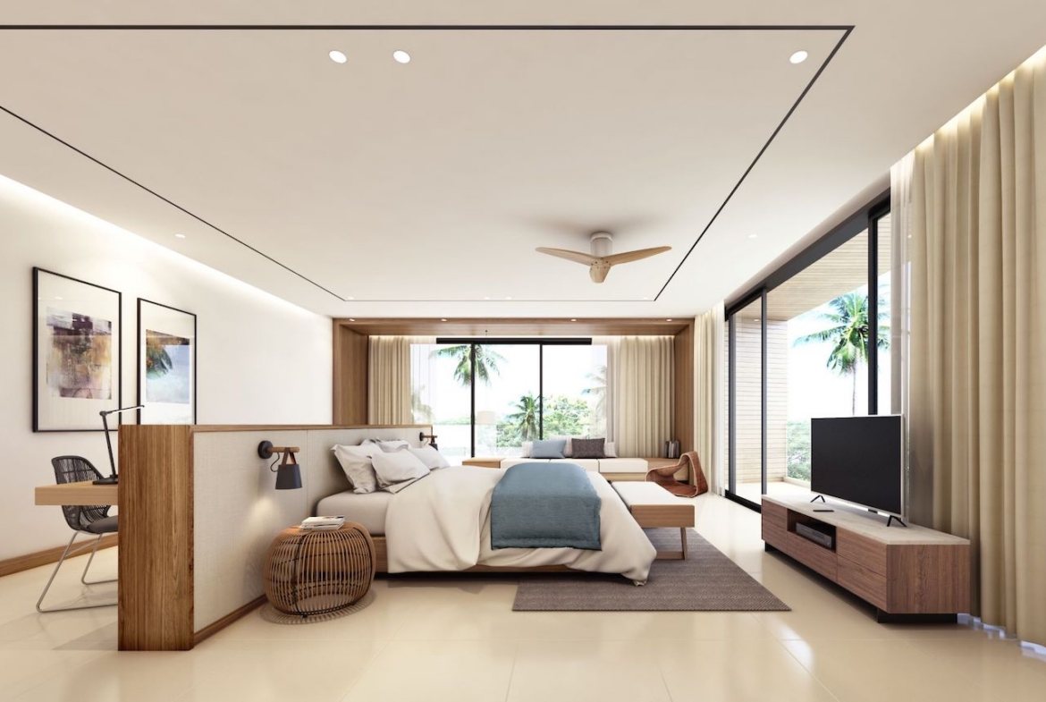Bayview Estate Samui Master Bedroom