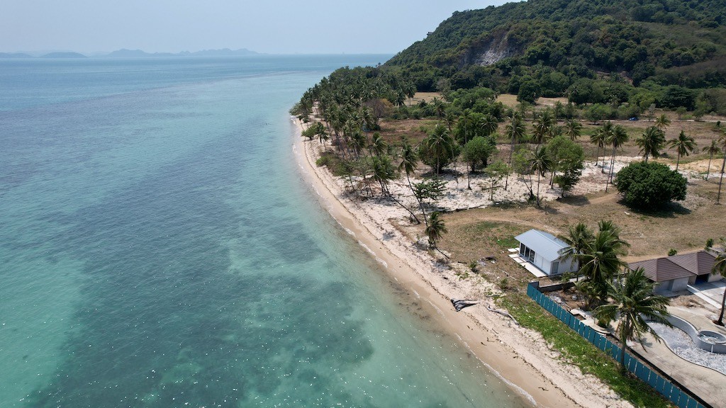 Beach Land In Koh Samui Coastline