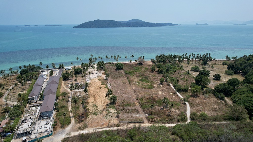 Beach Land In Koh Samui View To Koh Taen