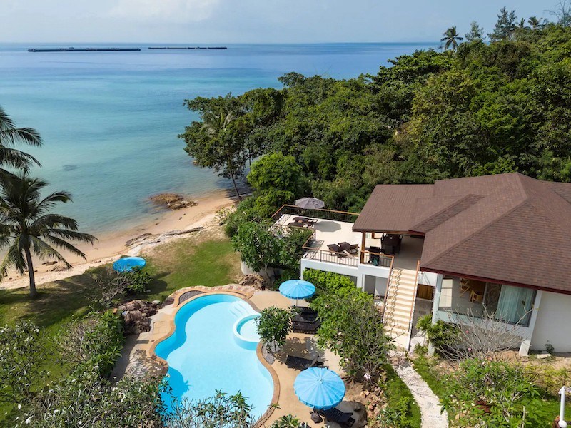 Beach Property In Koh Samui Aerial
