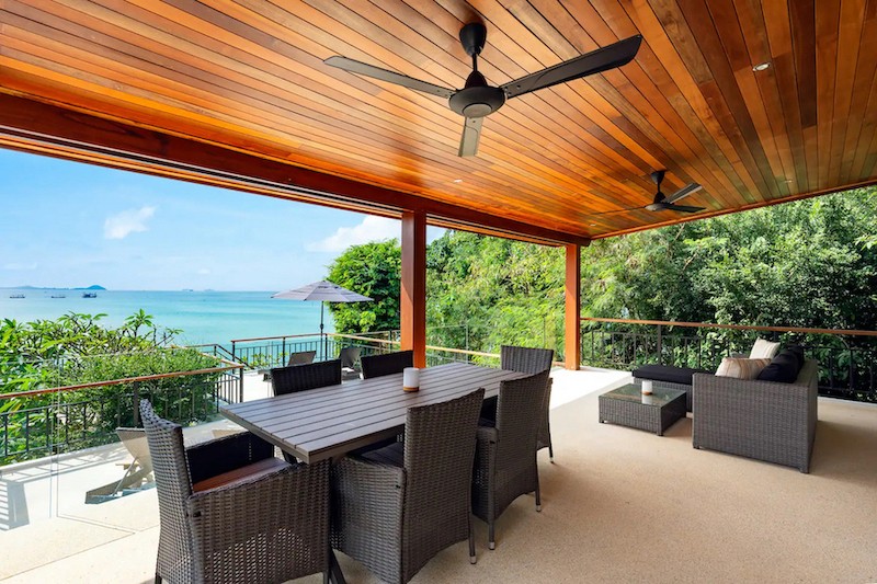 Beach Property In Koh Samui Covered Terrace