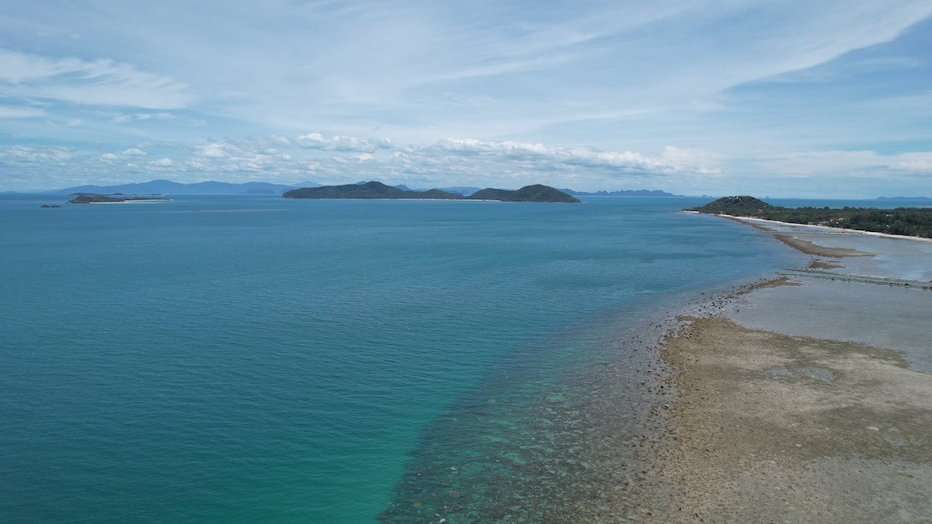 Beachfront Land For Sale In Bang Kao View To Koh Som