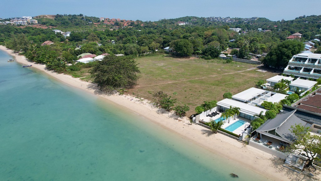 Beachfront Land Koh Samui Aerial